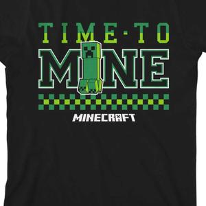 Футболка с графикой видеоигры Minecraft для мальчиков 8–20 лет Licensed Character