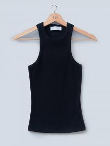 LeGer Топ "Дена" черного цвета