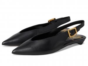 Балетки Vince Camuto Valther Kitten Heel Slingback Flat Mule, черный
