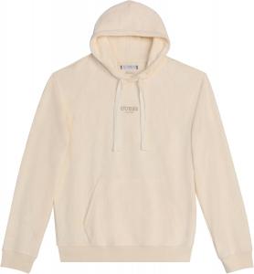 Толстовка GUESS мужская Eco Jacquard, Pearl White Primitive Jacquard