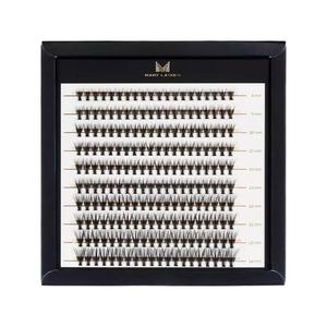 Набор ресниц для макияжа 20d, изгиб cc, 1 комплект Many Beauty Master box superblack silk eyelashes individuals