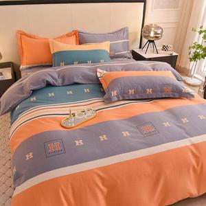 LUOLAI HOME Комплект постельного белья 1,5 м: пододеяльник 180×220 см, модный California oranges