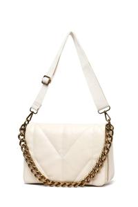 Сумка через плечо с цепочкой Raffaella, черный