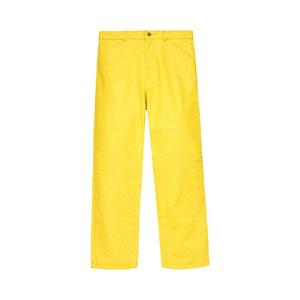 Брюки Sp5der Debossed Web Leather Pant, желтый