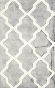 Ковер SAFAVIEH, 77 x 122 см, Dip Dye Collection Grey/Ivory DDY540C ручной работы марокканский акварельный премиум шерстяной