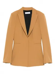 Пиджак с заостренными лацканами Patrizia Pepe, нейтральный