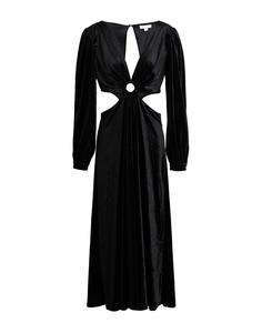 Платье миди Topshop, черный