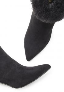 Ботильоны на высоком каблуке LASCANA, черный