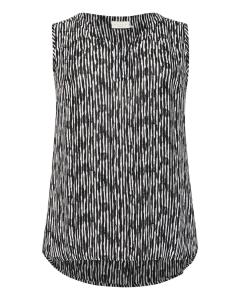 Блуза KAFFE CURVE KCAmi, черный