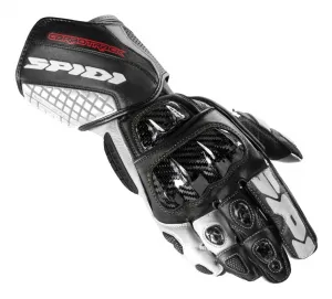 Перчатки Carbo Track EVO Spidi, черный/белый