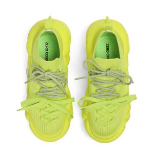 Массивные кеды унисекс с низким верхом зеленого цвета Zero Cosmos