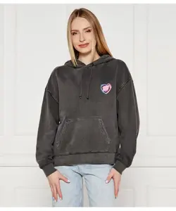 Толстовка Loose fit Tommy Jeans, черный