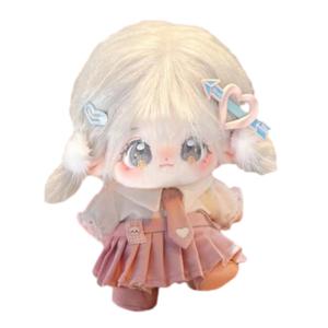 Нан хлопковая кукла, бескостная голая кукла девочка одежда для кукол своими руками наряжалка плюшевая кукла высотой 20см Handsome