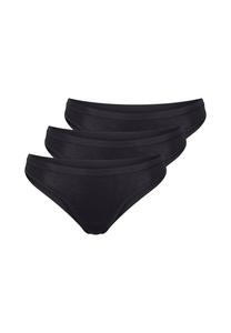 Мини-Трусы 3 шт. в упаковке на каждый день хлопок Sloggi, черный