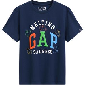 Футболка MTSS Collaboration женская GAP, синий