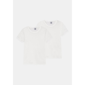 Базовая футболка Tee 2 Pack Unisex Petit Bateau, белый