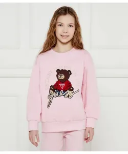 Толстовка Oversize fit Guess, розовый