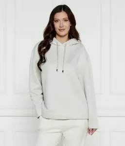 Толстовка с цветочным рисунком relaxed fit Max&Co., серебро