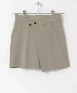 Переделанная мини-юбка с запахом Kbf, цвет Gray