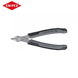 [T] KNIPEX 125 мм антистатические срезные плоскогубцы для электронных инструментов плоскогубцы для воды ножницы для воды ножницы для электронных ножниц пластиковые плоскогубцы плоскогубцы с диагональными носиками 78 03 125 индивидуализация ESD (срок пост