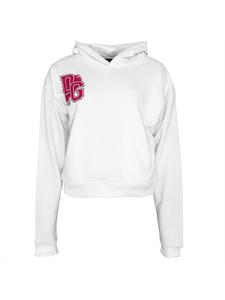 Roberto Geissini Толстовка с улыбающимся лицом, белая и желтая