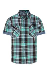 Рубашка обычного кроя на пуговицах CAMP DAVID, цвет Mint/Jade