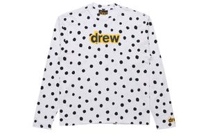 Футболка с логотипом Letter Series, унисекс, белая Drew House, белый