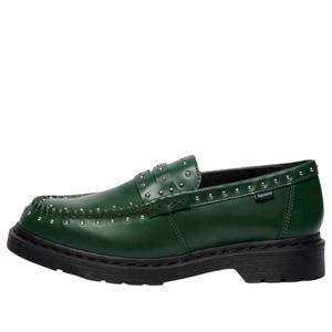Лоферы Dr. Martens x Supreme Studded Penton, цвет «зеленый»