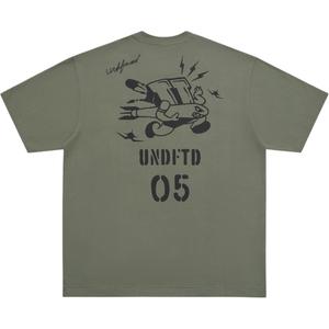 Футболка унисекс UNDEFEATED, оливковый