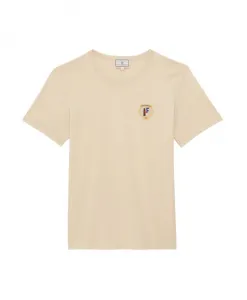 Солнечная хлопковая футболка Ines De La Fressange Paris, бежевый