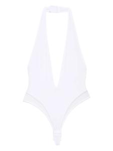 Боди Maison Close Pure Tentation с V-образным вырезом, белый