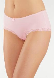 Трусы LASCANA Panty, цвет rosa, weiß, schwarz