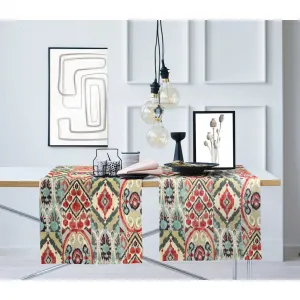 Салфетка на стол 3408 Apelt, красный/бирюзовый/серый