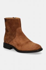 Замшевые ботильоны Gant Fayy, коричневый