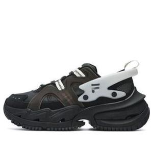 Кроссовки armour sneakers 'black white' Fila Fusion, черный