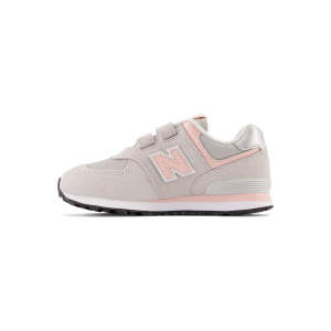 Полукеды 574 Unisex New Balance, цвет rain cloud pink haze