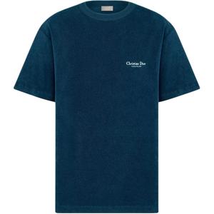 DIOR Футболка мужская синяя