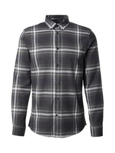 Рубашка на пуговицах классического кроя Lindbergh, хаки