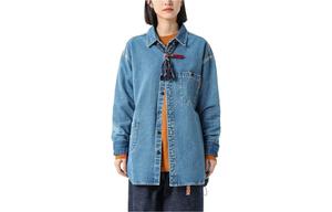 Джинсовая куртка мужская средняя синяя GOLDLION G+