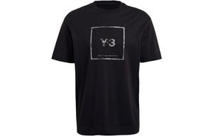 Y-3 Футболка унисекс черная
