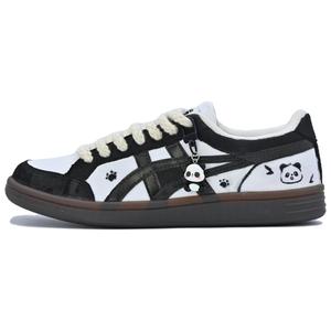 Onitsuka Tiger Advanti Panda Баланс Покрытия Легкие Противоскользящие Кроссовки для скейтбординга Унисекс Черно-Белые, цвет Black White