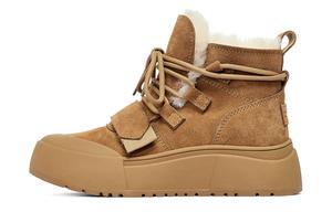 Зимние ботинки женские желтые C°Banner