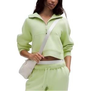 Свитшот серии Scuba для женщин Lululemon, зеленый