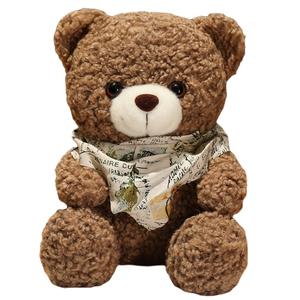 Плюшевый мишка Scarf Bear успокаивающая плюшевая кукла Mise