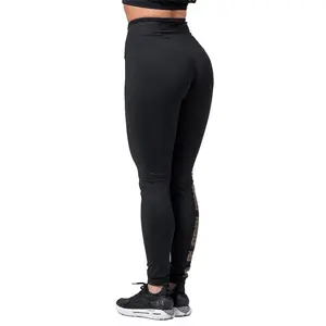 Леггинсы Nebbia Gold Print 827, черный