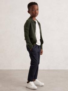 Детский кардиган Gideon из шерсти Reiss, Forest Green