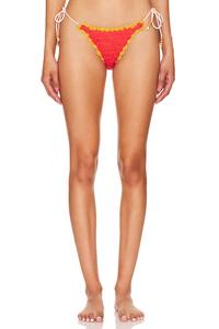 Плавки бикини с завязками крючком It'S Now Cool, цвет aperol