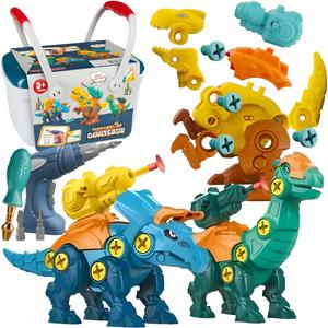 Строительные блоки 3 набора для скручивания стрел динозавров + отвертка Inna marka