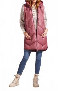 Пуховик-жилет Deep Rose TRIBAL