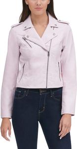 Женская куртка-косуха Levi's классическая кожаная, красный